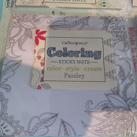 Coloring Set: Book, Journal, Cards, Sticky… - Picture 9 of 12